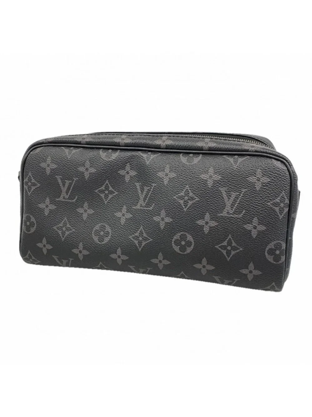 Louis Vuitton Handbag Monogram Eclipse Dopp Kit Black